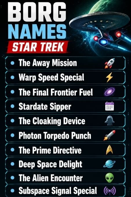 Borg Names Star Trek