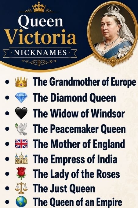 Queen Victoria Nicknames