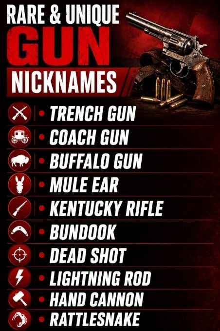 Rare & Unique Gun Nicknames