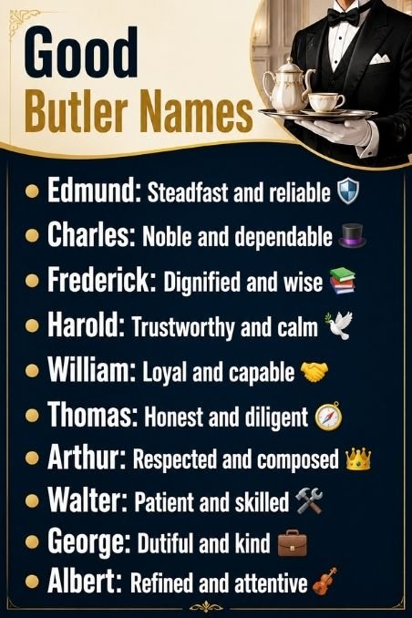 Good Butler Names