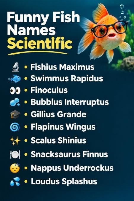 Funny Fish Names Scientific