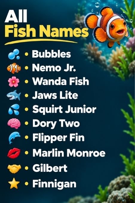 All Fish Names