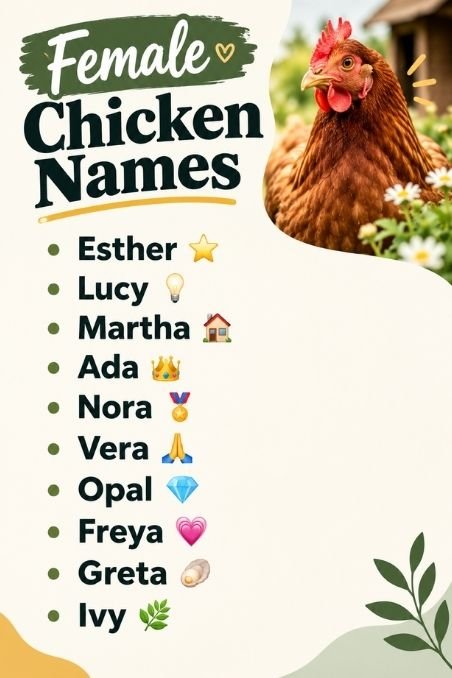 Female Chicken Names