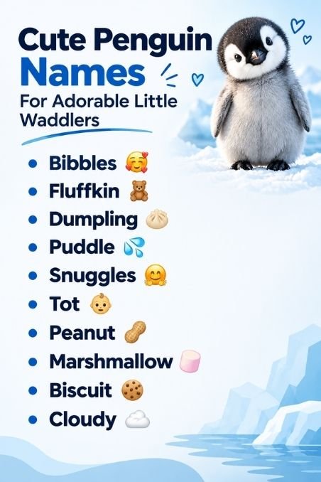 Cute Penguin Names For Adorable Little Waddlers