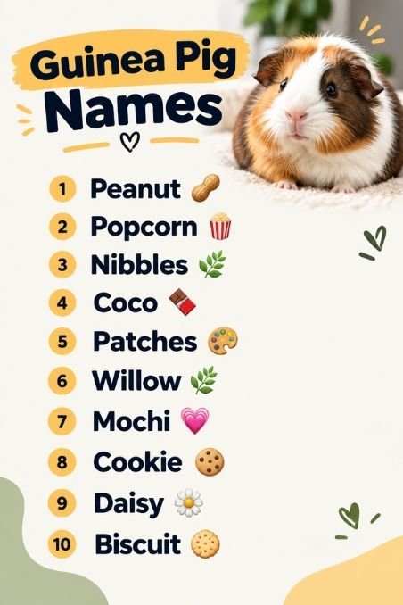 Guinea Pig Names