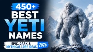Yeti Names: 450+ Epic, Dark & Mythical Picks You’ll Wish You Found Sooner