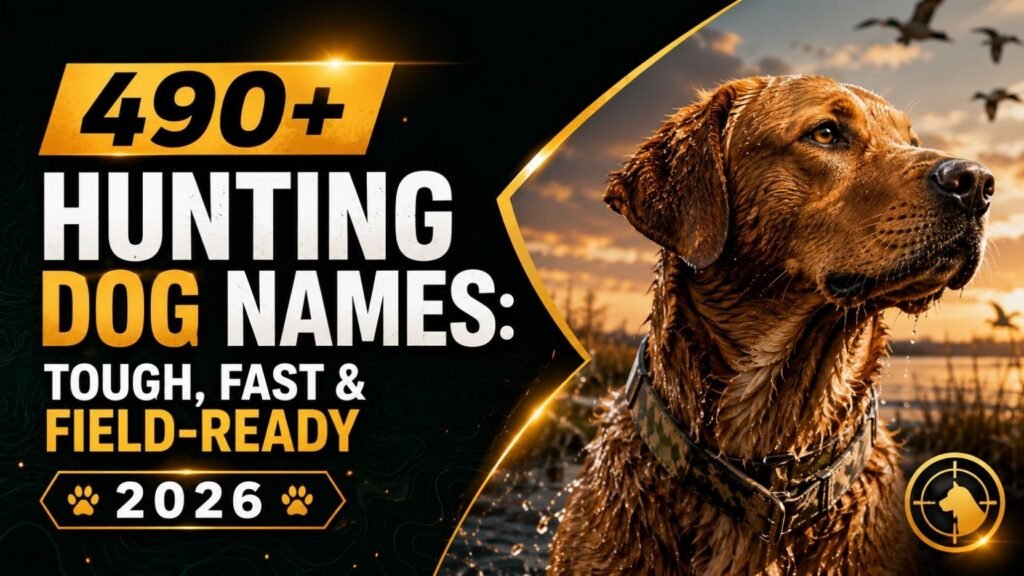 Hunting Dog Names: 490+ That Sound Tough, Fast, and Unforgettable in 2026