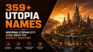 359+ Utopia Names That Feel Like Paradise: Inspiring Ideas You Will Want to Steal