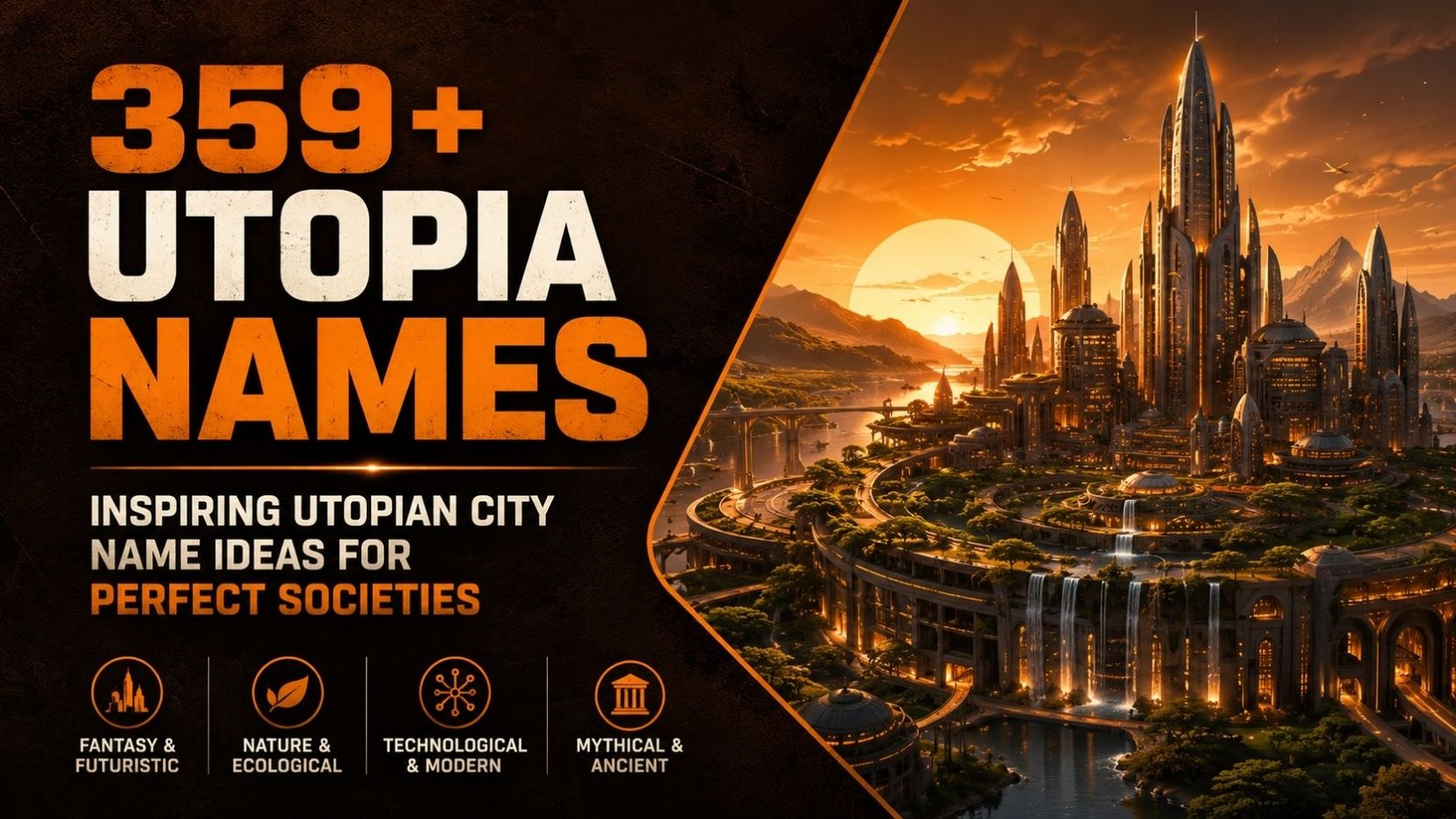 359+ Utopia Names That Feel Like Paradise: Inspiring Ideas You Will Want to Steal