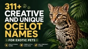 311+ Ocelot Names That Will Surprise You: Wild, Rare, Funny and Unforgettable Picks