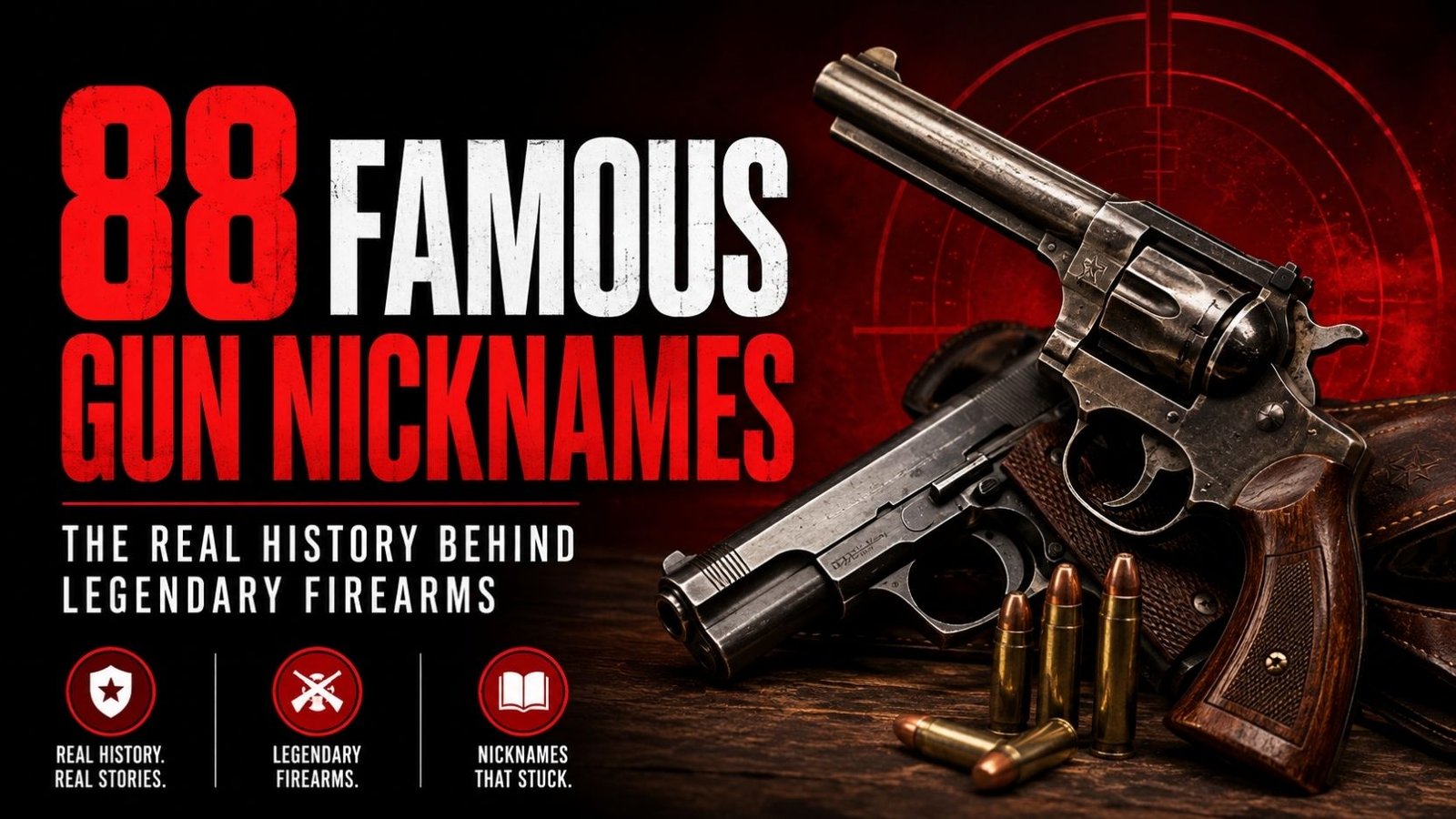 88 Famous Gun Nicknames: That Have Shocking Stories Behind Them