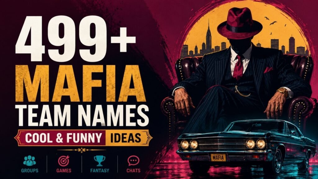 Mafia Team Names: 499+ Cool, Funny, and Surprisingly Powerful Picks You’ll Want to Steal