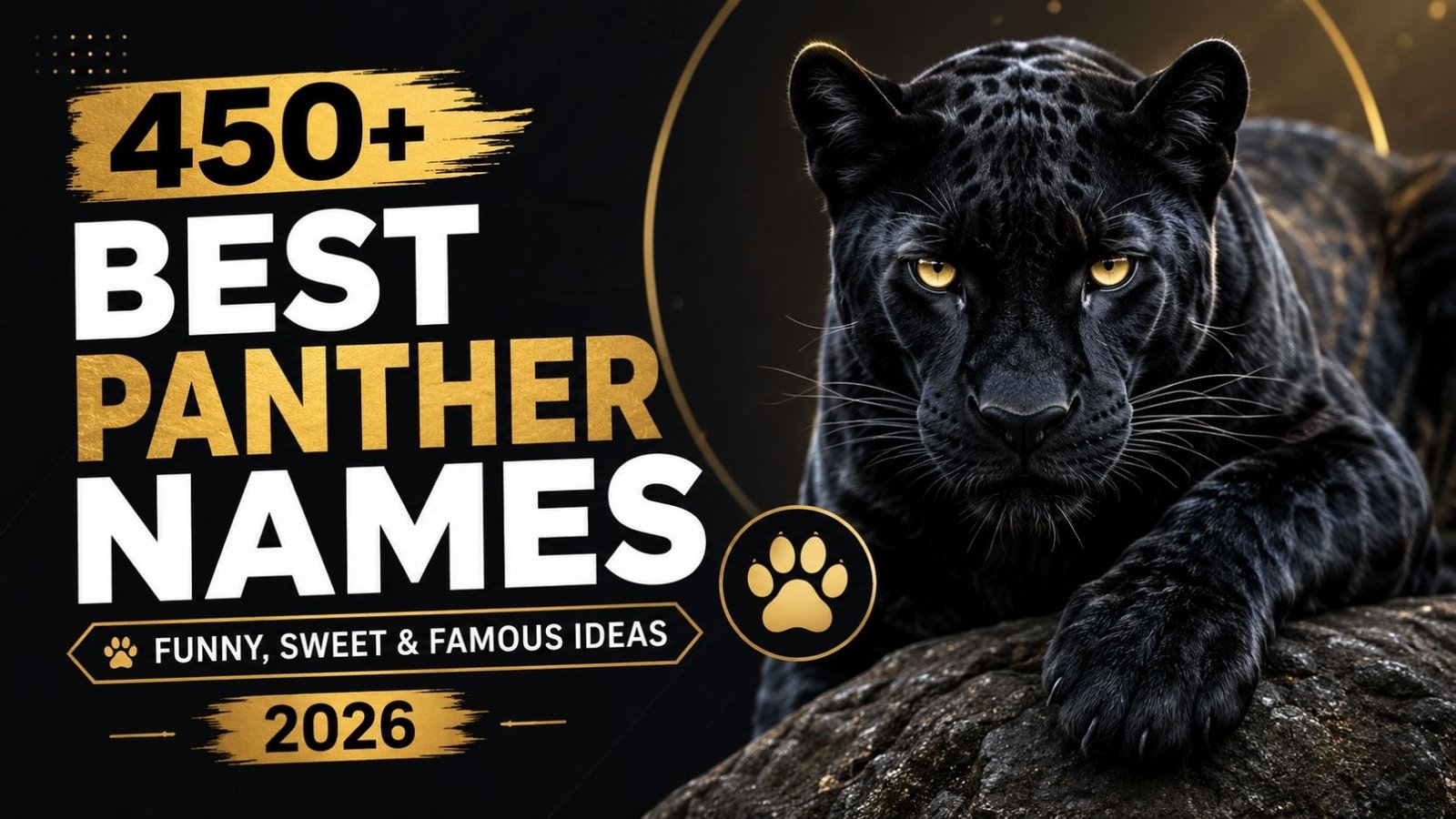 Panther Names: 450+ Best, Cool, Cute & Famous Picks You’ll Wish You Found Sooner