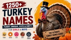 Turkey Names: 1250+ Funny, Unique, Cute & Dirty Picks You’ll Wish You Found Sooner