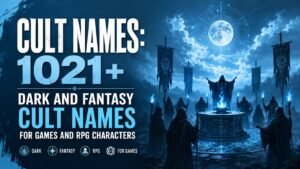 Cult Names: 1021+ Dark, Sinister And Unforgettable Ideas That Will Shock Your Imagination