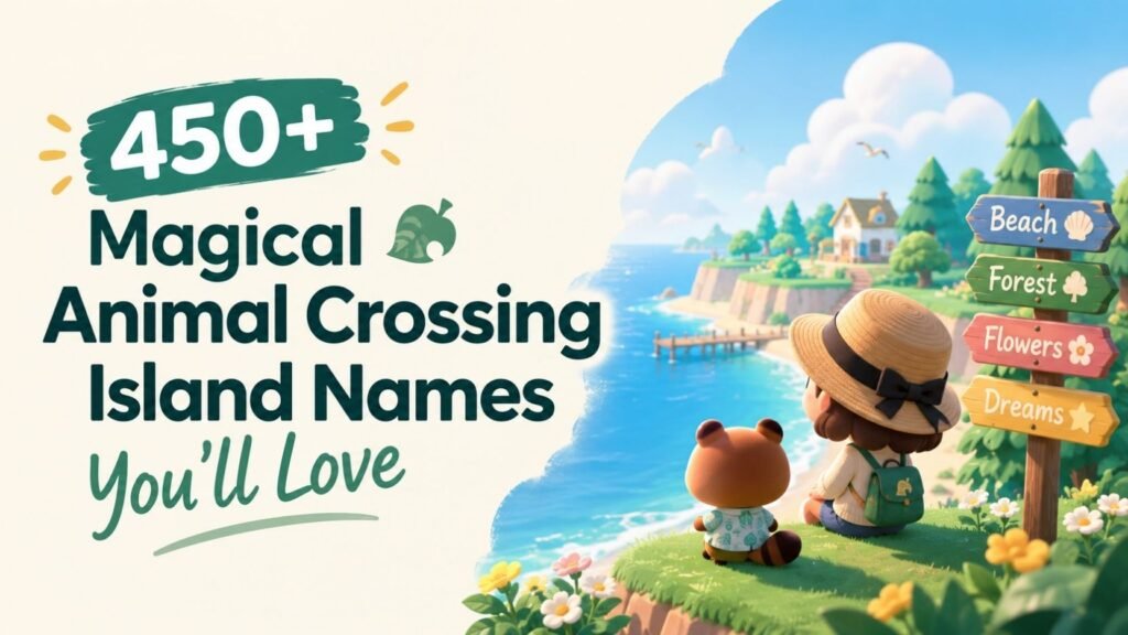 Magical Animal Crossing Island Names: 450+ You’ll Wish You Found Sooner