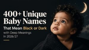 400+ Names That Mean Black or Dark: With Mysterious Meanings You’ll Want to Remember