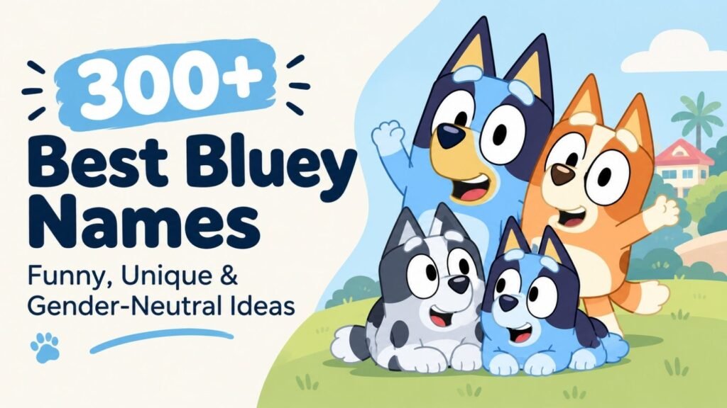 Best Bluey Names: 300+ That Are So Cute, Funny, and Surprisingly Perfect for Any Pup