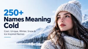 250+ Names Meaning Cold: You Won’t Believe How Many Are Actually Real