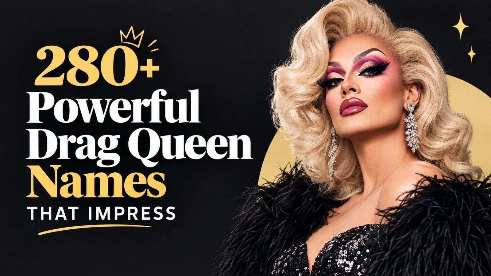 Powerful Drag Queen Names: 280+ That Will Make Your Persona Unforgettable
