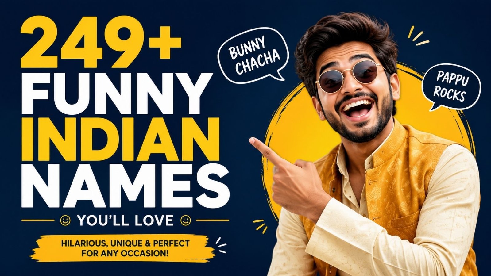 Funny Indian Names 249+ That Will Make You Laugh Out Loud You Won’t Believe