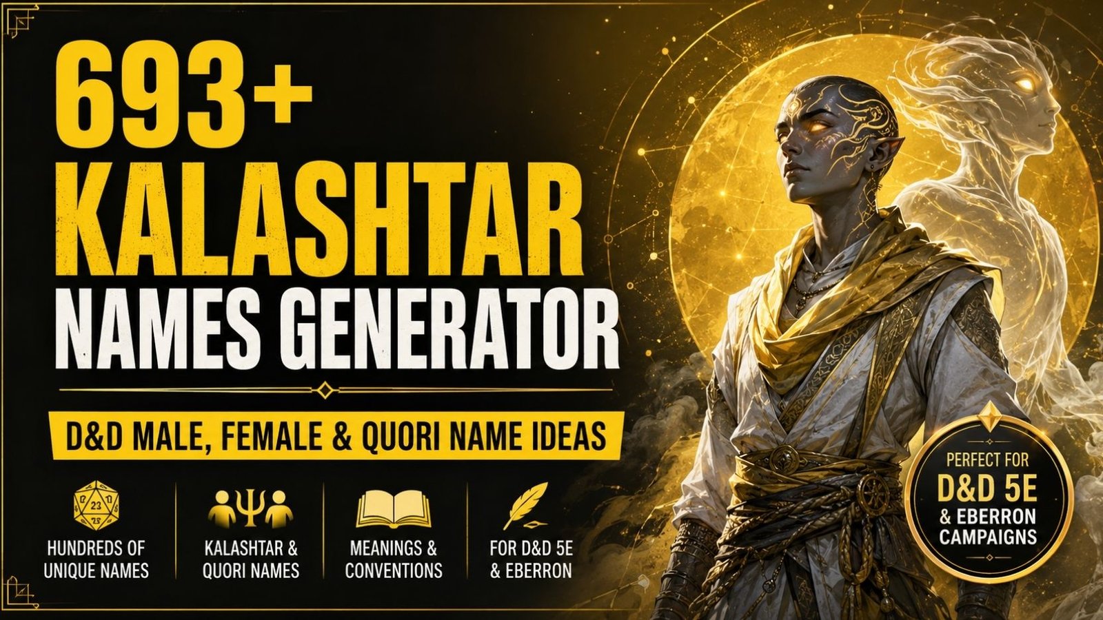 Kalashtar Names 693+ That Feel Truly Otherworldly: D&D Male, Female, Quori & Rare Picks