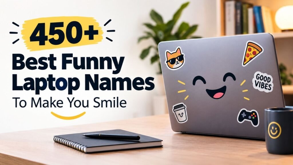 Funny Laptop Names: 450+ That Will Make You Laugh And Rename Your Laptop Instantly