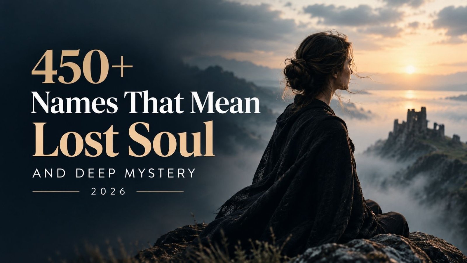 450+ Names That Mean Lost: Soul With Rare Mysterious Names You Never Knew Existed