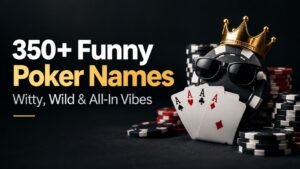 Funny Poker Names: 350+ That Will Make Your Whole Table Laugh Before the First Hand