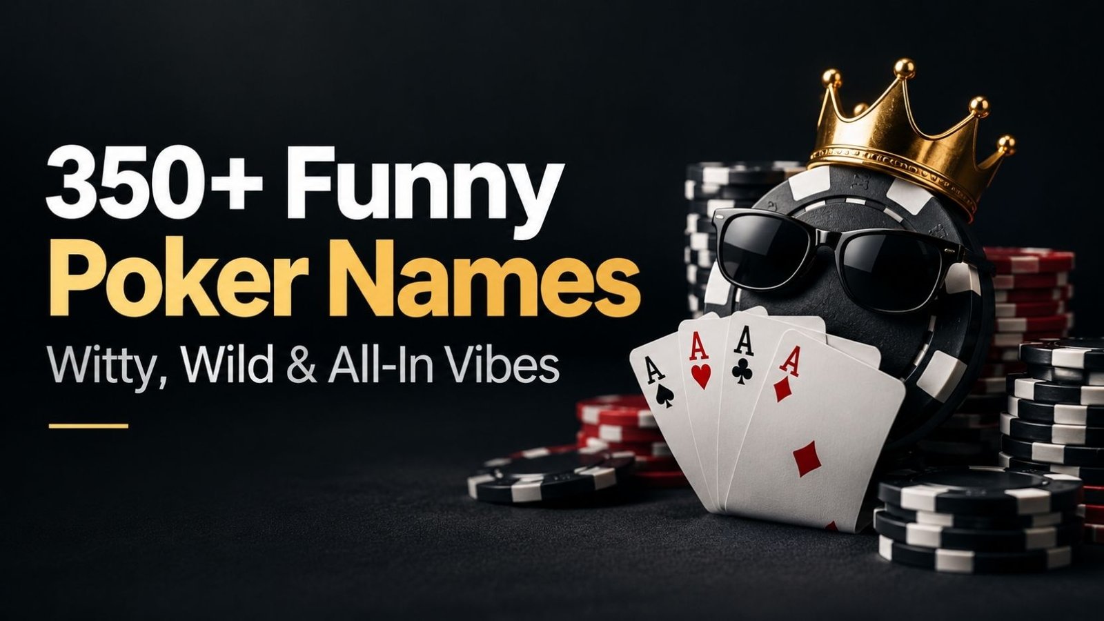 Funny Poker Names: 350+ That Will Make Your Whole Table Laugh Before the First Hand