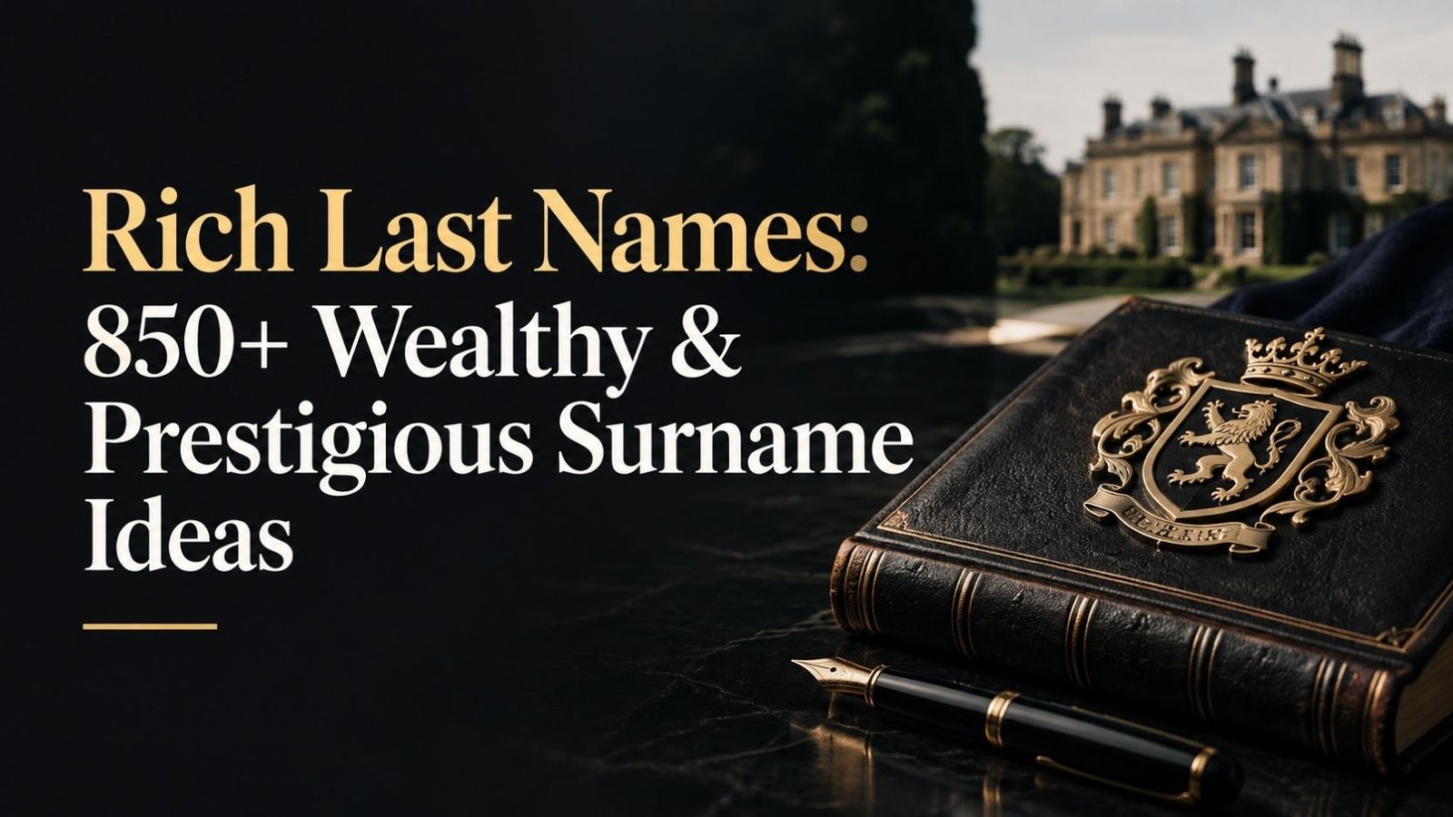 Rich Last Names: 850+ That Sound Seriously Wealthy, Classy & Surprisingly Powerful