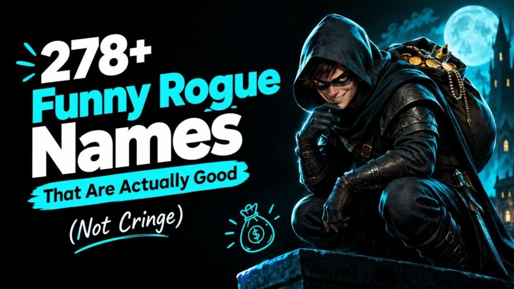 Funny Rogue Names 278+ That Are Actually Good and Surprisingly Clever