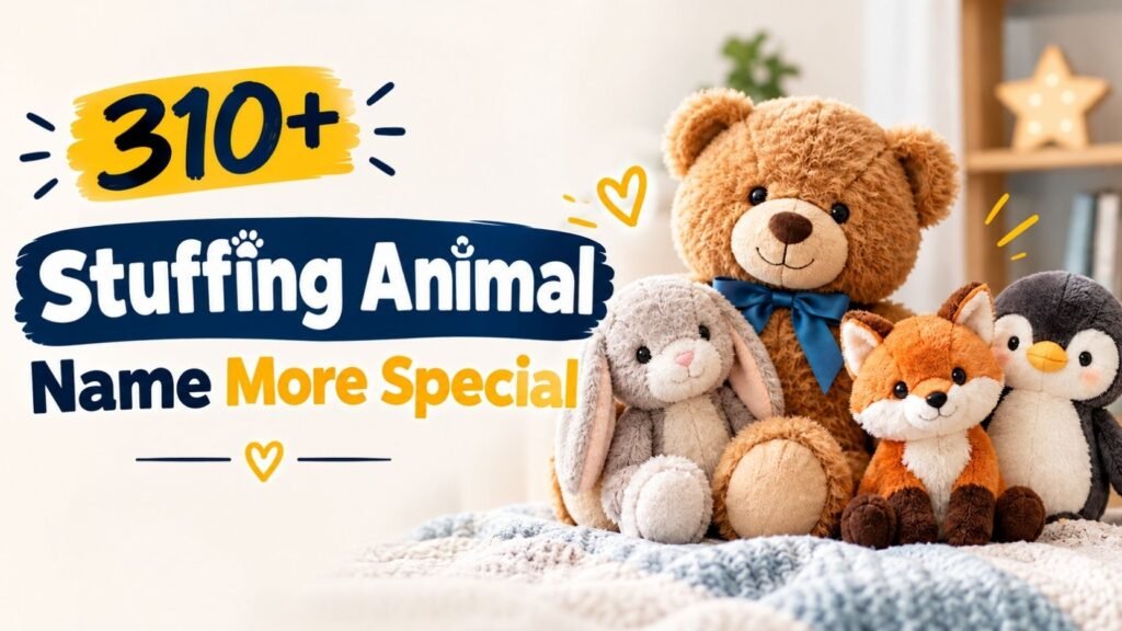 Stuffed Animal Names: 310+ That Will Surprise You With Cute, Funny, Unique, and Magical Ideas