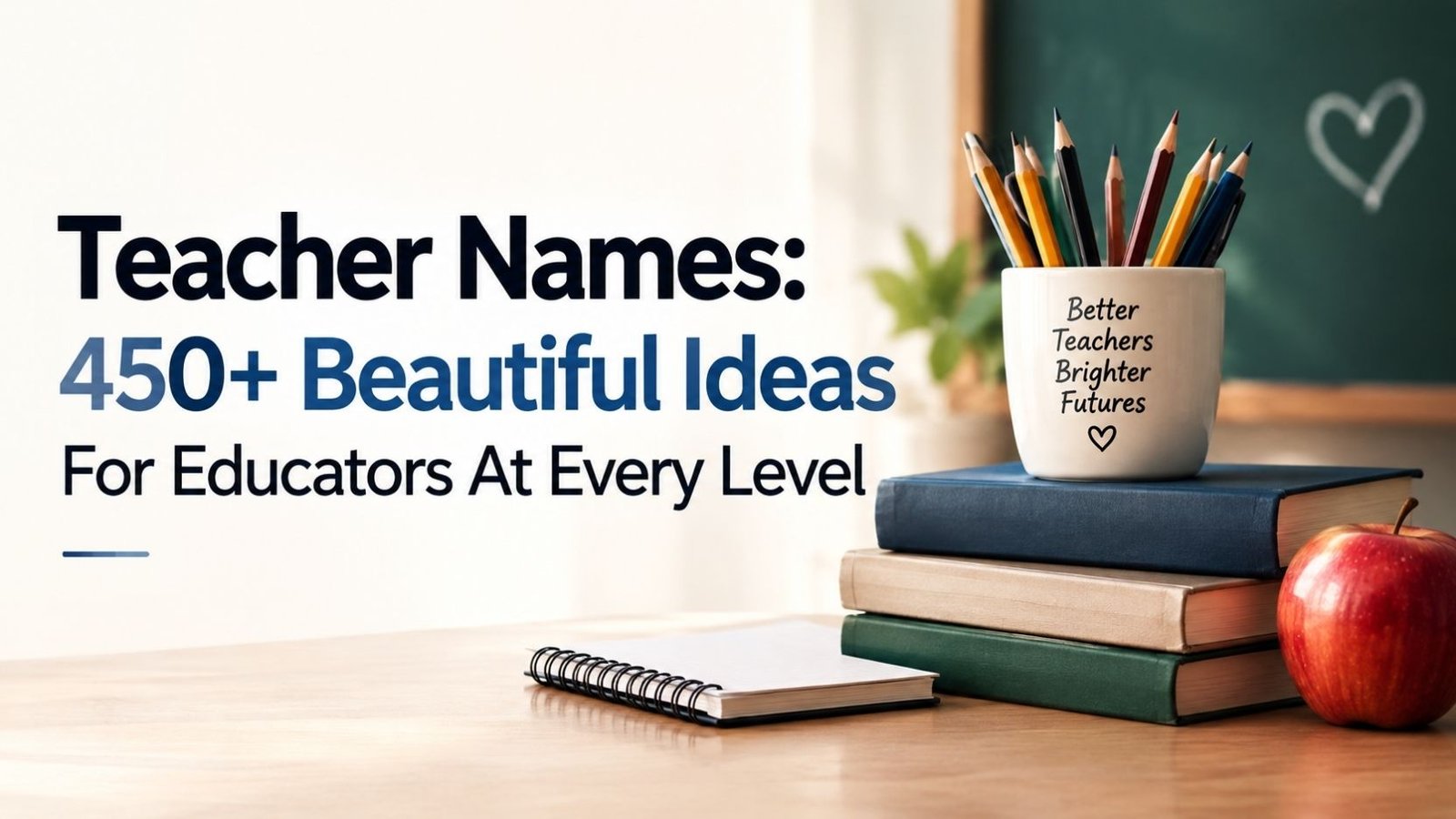 Teacher Names: 450+ That Will Surprise You With Beautiful, Cool, Funny, And Unforgettable Ideas