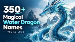 Water Dragon Names: 350+ That Sound Magical, Powerful, and Surprisingly Unforgettable
